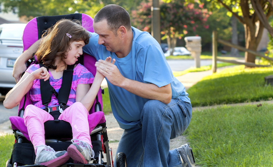 parent of child with disability